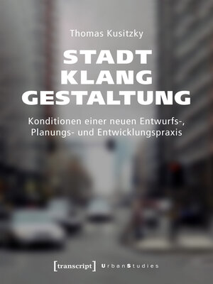 cover image of Stadtklanggestaltung